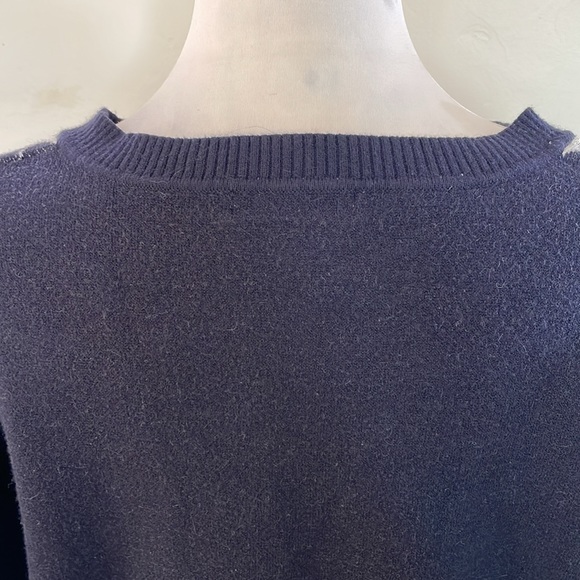 Shein Women's Pullover V Neck Argyle Long Sleeve Sweater Size Medium - Picture 5 of 8